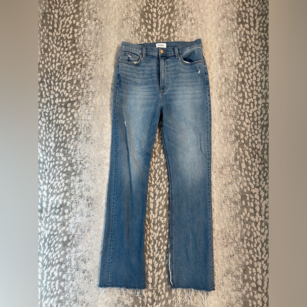 PISTOLA Split hem jeans